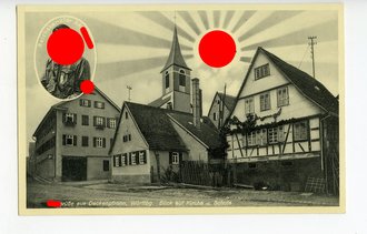 Ansichtskarte Heilgrüße aus Deckenpfronn Württemberg