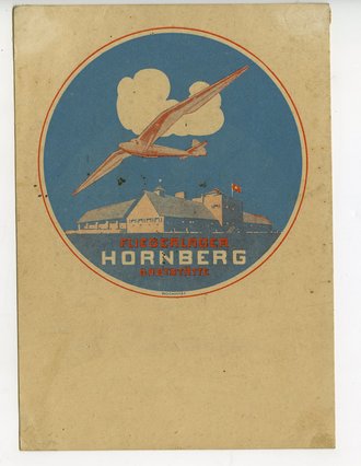 Ansichtskarte "Fliegerlager Hornberg"