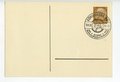 Ansichtskarte " 40 Jahre Verein der Briefmarkenfreunde eV 1938", 10. April 1938