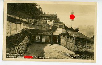 Ansichtskarte " Haus Wachenfeld, das Heim unseres Führers in Berchtesgaden"