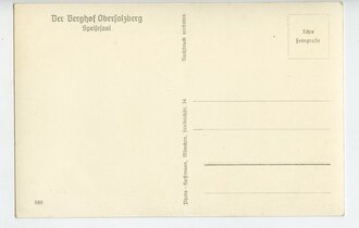 Ansichtskarte "Der Berghof Obersalzberg - Speisesaal"