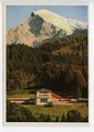 Ansichtskarte "Berghof Obersalzberg - Landhaus des Reichskanzlers in Berchtesgaden"
