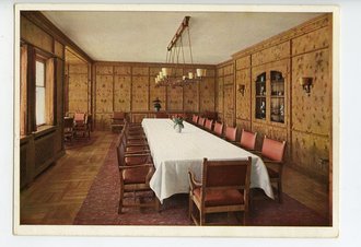 Ansichtskarte "Der Berghof Obersalzberg - Speisesaal"