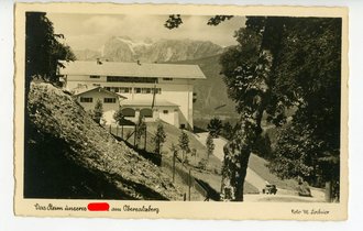 Ansichtskarte "Das Heim unseres Führers am Obersalzberg", datiert 1942