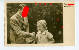 Ansichtskarte "Des Führers gütige Hand" Hoffmann
