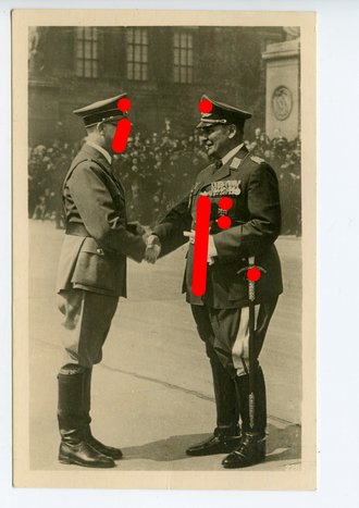 Ansichtskarte " Hitler - Göring " Foto...
