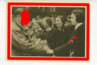 Ansichtskarte Der Führer beim BDM