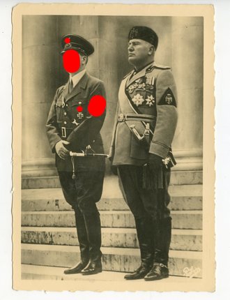 Ansichtskarte Unser Führer und der Duce Verlag Röhr