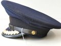 DDR, Volksmarine Schirmmütze für Offiziere in gutem Zustand, Kopfgrösse 55