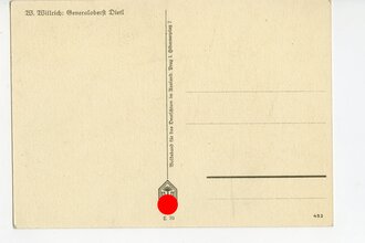 Willrichkarte "Ritterkreuzträger Generaloberst Dietl"