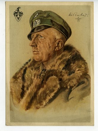 Willrichkarte "Ritterkreuzträger Major d. R. Hans von Rochow"