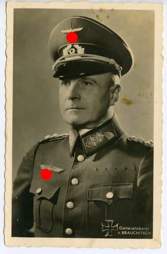 Ansichtskarte "Generaloberst v. Brauchitsch", Photo-Hoffmann
