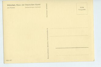 Ansichtskarte München Haus der Deutschen Kunst "Generalmajor Galland" von Leo Poeten