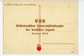 Willrichkarte "Deutsche Frau aus Nordschleswig", datiert 1942