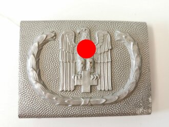 Deutsches Rotes Kreuz, Koppelschloss für Mannschaften aus Aluminium. Ungetragenes Stück von JFS