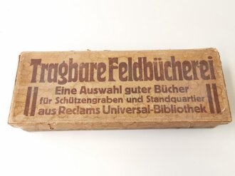 1. Weltkrieg, Pappkasten "Tragbare...