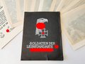 "Soldaten der Leibstandarte Adolf Hitler" Grossformatige Mappe mit 11 Drucken und Vorsatzblatt.