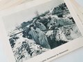 "Soldaten der Leibstandarte Adolf Hitler" Grossformatige Mappe mit 11 Drucken und Vorsatzblatt.