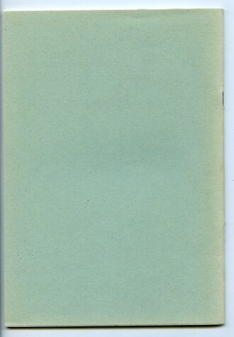 REPRODUKTION, L.Dv.4/7 Schießvorschrift für die Luftwaffe, "Anschießen starrer Bordschutzwaffen" Ausgabe Dezember 1942, 52 Seiten, A5