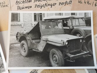 2 Fotoalben mit 139 Fotos eines Teilnehmers der "Ostfront Fahrt 1943"  des Oberkommando der Wehrmacht als Vertreter der Firma Opel .