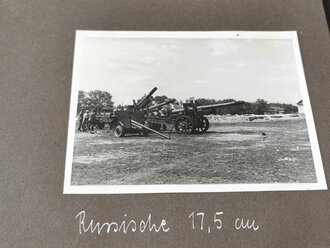 2 Fotoalben mit 139 Fotos eines Teilnehmers der "Ostfront Fahrt 1943"  des Oberkommando der Wehrmacht als Vertreter der Firma Opel .