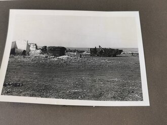 2 Fotoalben mit 139 Fotos eines Teilnehmers der "Ostfront Fahrt 1943"  des Oberkommando der Wehrmacht als Vertreter der Firma Opel .