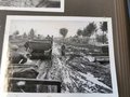 2 Fotoalben mit 139 Fotos eines Teilnehmers der "Ostfront Fahrt 1943"  des Oberkommando der Wehrmacht als Vertreter der Firma Opel .