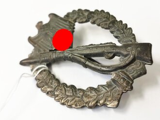 Infanterie Sturmabzeichen in Silber, Zink, Hersteller Wiedmann