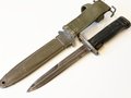 U.S. Bayonet-Knife, M6 for M14 rifle, Used
