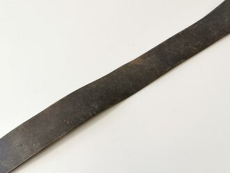 Koppelriemen Wehrmacht , frühes Stück mit Aluminiumgegenhalt, Gesamtlänge 96cm