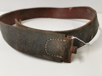 1.Weltkrieg, Koppelriemen für Mannschaften datiert 1916, Gesamtlänge 102cm
