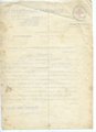 Amerikanisches Hilfswerk des Deutschen Roten Kreuz, Anschreiben bzgl. eine Spende von 20 Dollar datiert 1923
