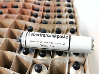 Lebertranzinkpaste, ungefüllte Aluminiumtube aus...