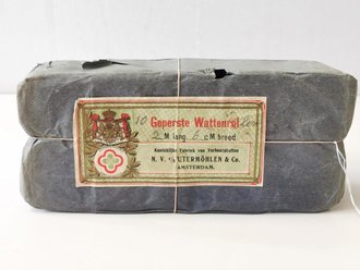 Niederlande 2.Weltkrieg, "Geperste Wattenrol" 10 Stück in Umverpackung