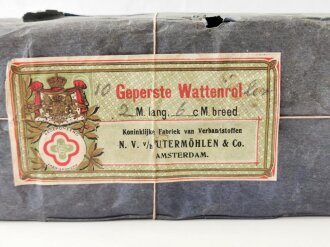 Niederlande 2.Weltkrieg, "Geperste Wattenrol" 10 Stück in Umverpackung