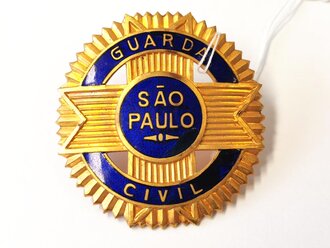 Brasilien, Abzeichen der Guarda Civil Sao Paulo,...