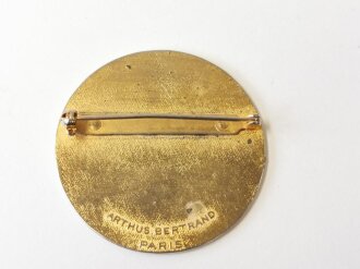 Frankreich, Abzeichen Police des Frontieres, Durchmesser 40mm