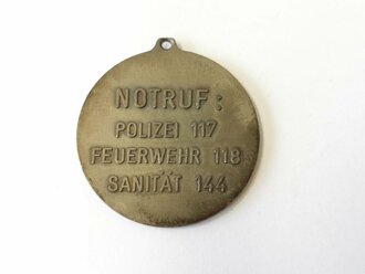 Schweiz, Schlüsselanhänger "Polizeikommando Basel Stadt", Durchmesser 35mm