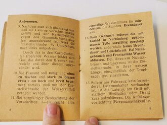 Merkblatt für die Verwendung und Handhabung der Einheitslaterne aus Stahl in gutem Zustand