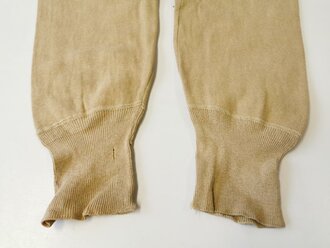 Lange Unterhose aus dem Nachlass eines Offiziers der Wehrmacht. Guter Zustand