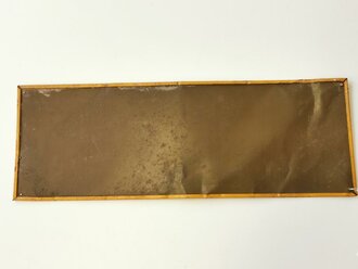 Blechschild " Zum Luftschutzraum " Originallack, 42 x 14,5cm