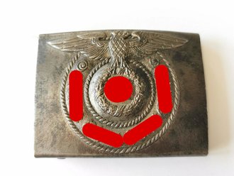 Waffen SS Koppelschloss für Mannschaften aus Eisen, Hersteller RODO