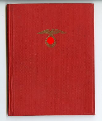 Mitgliedsbuch der NSDAP Ausgabe 1933 ausgestellt 1934...