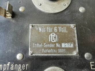 Erdtelefon Sender, Hersteller Mix & Genest, mir unbekannt