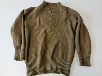 U.S. Army WWII, sweater, high neck, sehr guter Zustand, Schulterbreite  cm, Armlänge  cm