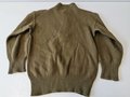 U.S. Army WWII, sweater, high neck, sehr guter Zustand, Schulterbreite  cm, Armlänge  cm