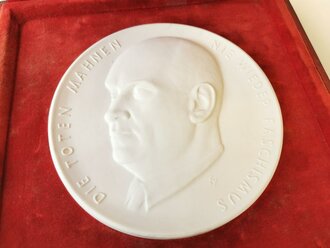 Meissen Medaille Ernst Thälmann 1886-1944 "...