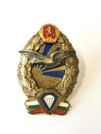Bulgarien nach 1945, Abzeichen für Angehörige der Fallschirmtruppe