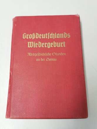 Raumbildalbum "Großdeutschlands Wiedergeburt, Weltgeschichtliche Stunden an der Donau" 120 Raunbildaufnahmen von Prof.Heinrich Hoffmann, Bild Nummern 15,27,81,84,85,98 und die Brille fehlt