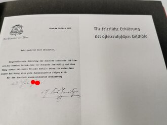 Raumbildalbum "Großdeutschlands Wiedergeburt, Weltgeschichtliche Stunden an der Donau" 120 Raunbildaufnahmen von Prof.Heinrich Hoffmann, Bild Nummern 15,27,81,84,85,98 und die Brille fehlt